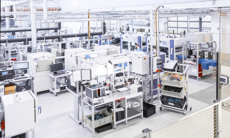Produktionshalle First Sensor Mobility GmbH
