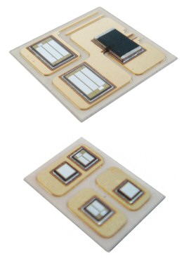 AlN-DCB-based SiC power module on Al-SiC lightweight heat sink