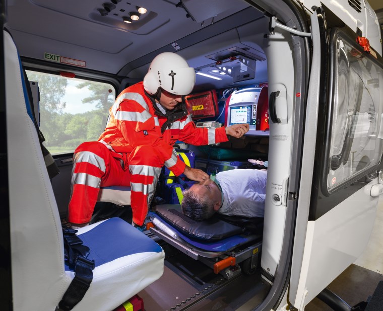 Das mobile Beatmungsgerät EVE im Einsatz